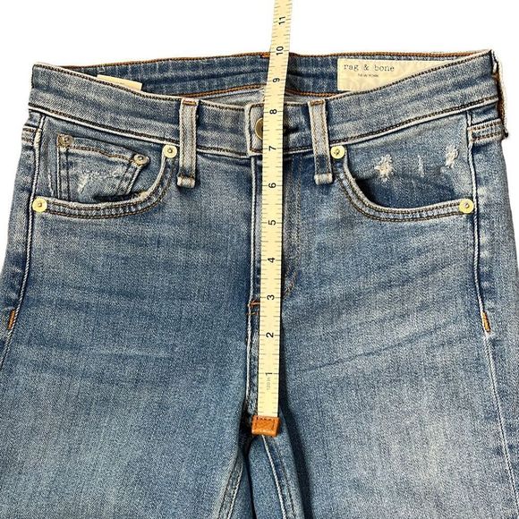 Rag & Bone Cate Mid Rise Ankle Skinny Jeans - Picture 6 of 10